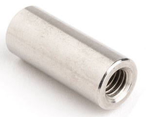 M20 X 50 ROUND CONNECTOR NUT (28MM DIAMETER) A4 ST/ST