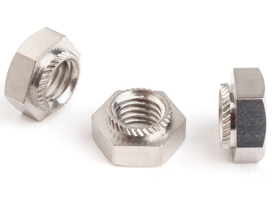 M6 HEXAGON INSERT PRESS NUT A2 ST/ST