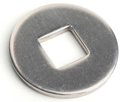 Stainless Steel Wood Construction Washers Square Hole