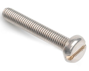 1/4-20 X 5/8 SLOT PAN HEAD SCREW ANSI B18.6.3 A2 ST/ST