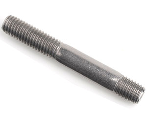 M24 X 90 DOUBLE END STUD, END = 1.25xd, DIN 939 A2 ST/ST