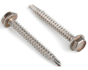 3.5 X 16 HEXAGON WASHER SELF DRILL SCREW DIN 7504K A2 ST/ST