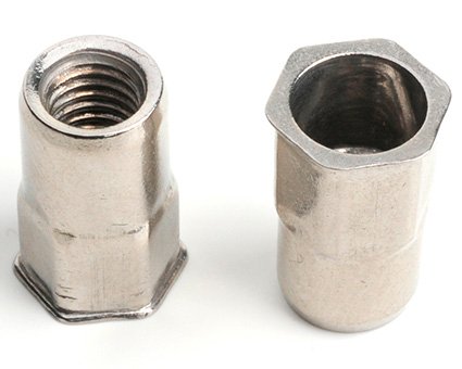 Stainless Steel Reduced Csk Half Hex Insert Nut