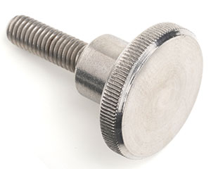 M5 X 8 KNURLED THUMB SCREW DIN 464 A1 ST/ST