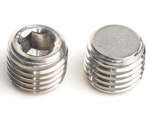 M8 X 1.0 SOCKET PIPE PLUG DIN 906 A4 ST/ST